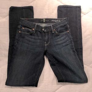 7 For All Mankind Boot Cut Jeans Size 24